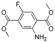 2-Amino-5-fluoroterephthalic acid dimethyl ester 结构式
