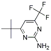 2-AMINO-4-TERT-BUTYL-6-(TRIFLUOROMETHYL)PYRIMIDIN 结构式
