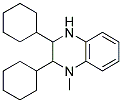 2,3-DICYCLOHEXYL-1,2,3,4-TETRAHYDRO-1-METHYLQUINOXALINE 结构式