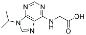 2-(9-Isopropyl-9H-purin-6-ylamino)acetic acid 结构式