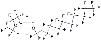 1H,1H,11H,11H-PERFLUORO-3,6,9-TRIOXAEICOSANE 结构式