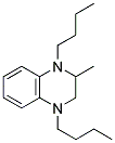 1,4-DIBUTYL-1,2,3,4-TETRAHYDRO-2-METHYLQUINOXALINE 结构式