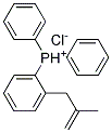 (2-METHALLYL)-TRIPHENYLPHOSPHONIUM CHLORIDE 结构式