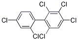 2.2'.3.4.4'.6-HEXACHLOROBIPHENYL SOLUTION 100UG/ML IN HEXANE 2ML 结构式