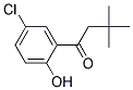 1-(5-CHLORO-2-HYDROXYPHENYL)-3,3-DIMETHYLBUTAN-1-ONE, TECH 结构式