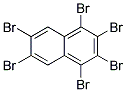1,2,3,4,6,7-Hexabromonaphthalene, tech 结构式
