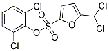 2,6-DICHLOROPHENYL 5-(DICHLOROMETHYL)FURAN-2-SULFONATE, TECH 结构式
