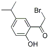 2-BROMO-1-(2-HYDROXY-5-ISOPROPYL-PHENYL)-ETHANONE 结构式