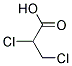 2,3-DICHLOROPROPIONIC ACID,1X1ML, MTBE 1 000UG/ML 结构式