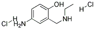 2-[(ETHYLAMINO)METHYL]-4-AMINOPHENOL, DIHYDROCHLORIDE 结构式