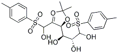 2,3-O-ISOPROPYLIDENE-1,6-DITOSYL-L-SORBOSE 结构式