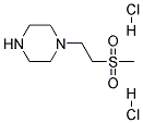1-(2-METHANESULPHONYL-ETHYL)PIPERAZINE DIHYDROCHLORIDE 结构式