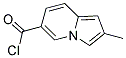 2-METHYLINDOLIZINE-6-CARBONYL CHLORID 结构式