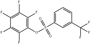 2,3,4,5,6-PENTAFLUOROPHENYL 3-(TRIFLUOROMETHYL)BENZENESULPHONATE 结构式