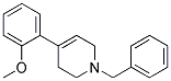 1-苄基-4-邻甲氧苯基-Δ3-四氢吡啶 结构式