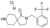 2-(2-(TRIFLUOROMETHYL)BENZYL)-2,8-DIAZASPIRO[4.5]DECAN-1-ONE HYDROCHLORIDE 结构式