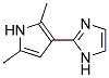 2-(2,5-DIMETHYL-1H-PYRROL-3-YL)-1H-IMIDAZOLE 结构式