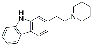 2-(2-PIPERIDIN-1-YL-ETHYL)-9H-CARBAZOLE 结构式