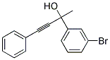2-(3-BROMO-PHENYL)-4-PHENYL-BUT-3-YN-2-OL 结构式