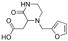 (1-FURAN-2-YLMETHYL-3-OXO-PIPERAZIN-2-YL)-ACETIC ACID 结构式