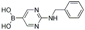 [2-(BENZYLAMINO)PYRIMIDIN-5-YL]BORONIC ACID 结构式