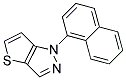 1-NAPHTHALEN-1-YL-1H-THIENO[3,2-C]PYRAZOLE 结构式