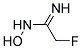2-FLUORO-N-HYDROXY-ACETAMIDINE 结构式