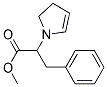 2-(2,3-DIHYDRO-PYRROL-1-YL)-3-PHENYL-PROPIONIC ACID METHYL ESTER 结构式