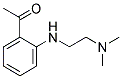 1-[2-(2-DIMETHYLAMINOETHYLAMINO)PHENYL]-ETHANONE 结构式
