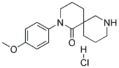 2-(4-METHOXYPHENYL)-2,8-DIAZASPIRO[5.5]UNDECAN-1-ONE HYDROCHLORIDE 结构式