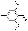 2,6-DIMETHOXY-4-METHYLTHIOBENZALDEHYDE 结构式