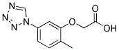 [2-METHYL-5-(1H-TETRAZOL-1-YL)PHENOXY]ACETIC ACID 结构式