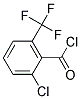2-CHLORO-6-(TRIFLUOROMETHYL)BENZOYL CHLORIDE 结构式