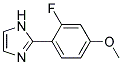 2-(2-Fluoro-4-methoxy-phenyl)-1H-imidazole 结构式