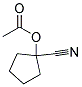 1-CYANOCYCLOPENTYL ACETATE 结构式