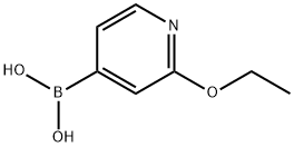 2-乙氧基吡啶-4-硼酸 结构式