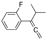 1-FLUORO-2-(1-ISOPROPYL-PROPA-1,2-DIENYL)-BENZENE 结构式