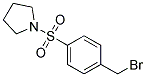 1-(4-Bromomethyl-benzenesulfonyl)-pyrrolidine 结构式