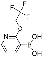 [2-(2,2,2-TRIFLUOROETHOXY)PYRIDIN-3-YL]BORONIC ACID 结构式