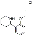 2-(2-乙氧基苯基)哌啶盐酸盐 结构式