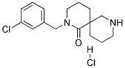 2-(3-CHLOROBENZYL)-2,8-DIAZASPIRO[5.5]UNDECAN-1-ONE HYDROCHLORIDE 结构式