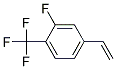 2-FLUORO-1-TRIFLUOROMETHYL-4-VINYL-BENZENE 结构式