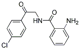 2-AMINO-N-[2-(4-CHLORO-PHENYL)-2-OXO-ETHYL]-BENZAMIDE 结构式