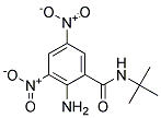 2-AMINO-N-TERT-BUTYL-3,5-DINITRO-BENZAMIDE 结构式