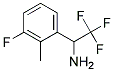 2,2,2-TRIFLUORO-1-(3-FLUORO-2-METHYL-PHENYL)-ETHYLAMINE 结构式