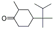 2-METHYL-4-(1,1,2-TRIMETHYL-PROPYL)-CYCLOHEXANONE 结构式