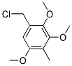 1-CHLOROMETHYL-2,3,5-TRIMETHOXY-4-METHYL-BENZENE 结构式