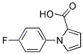 1H-PYRROLE-2-CARBOXYLIC ACID, 1-(4-FLUOROPHENYL)- 结构式