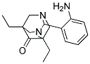 2-(2-AMINOPHENYL)-5,7-DIETHYL-1,3-DIAZATRICYCLO[3.3.1.1(3,7)]DECAN-6-ONE 结构式