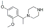 1-[1-(2,4-DIMETHOXY-PHENYL)-ETHYL]-PIPERAZINE 结构式